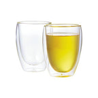 Pavina Double Wall Glass Cups, 12 oz. (Set of 2)