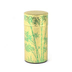 Japanese Washi Tin - Gold with Bamboo