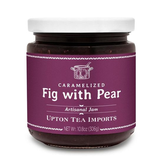 Caramelized Fig with Pear & Honey Jam